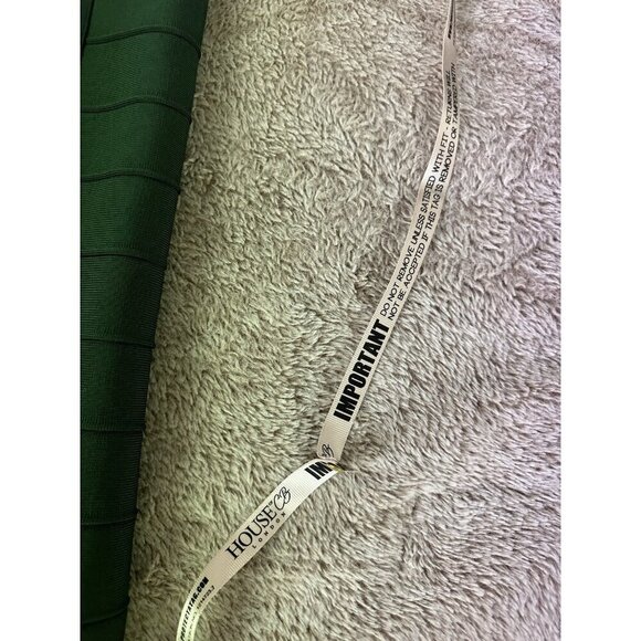 House of CB Jenna Bandage Bodycon Mini Dress Green Size S New - Picture 10 of 12